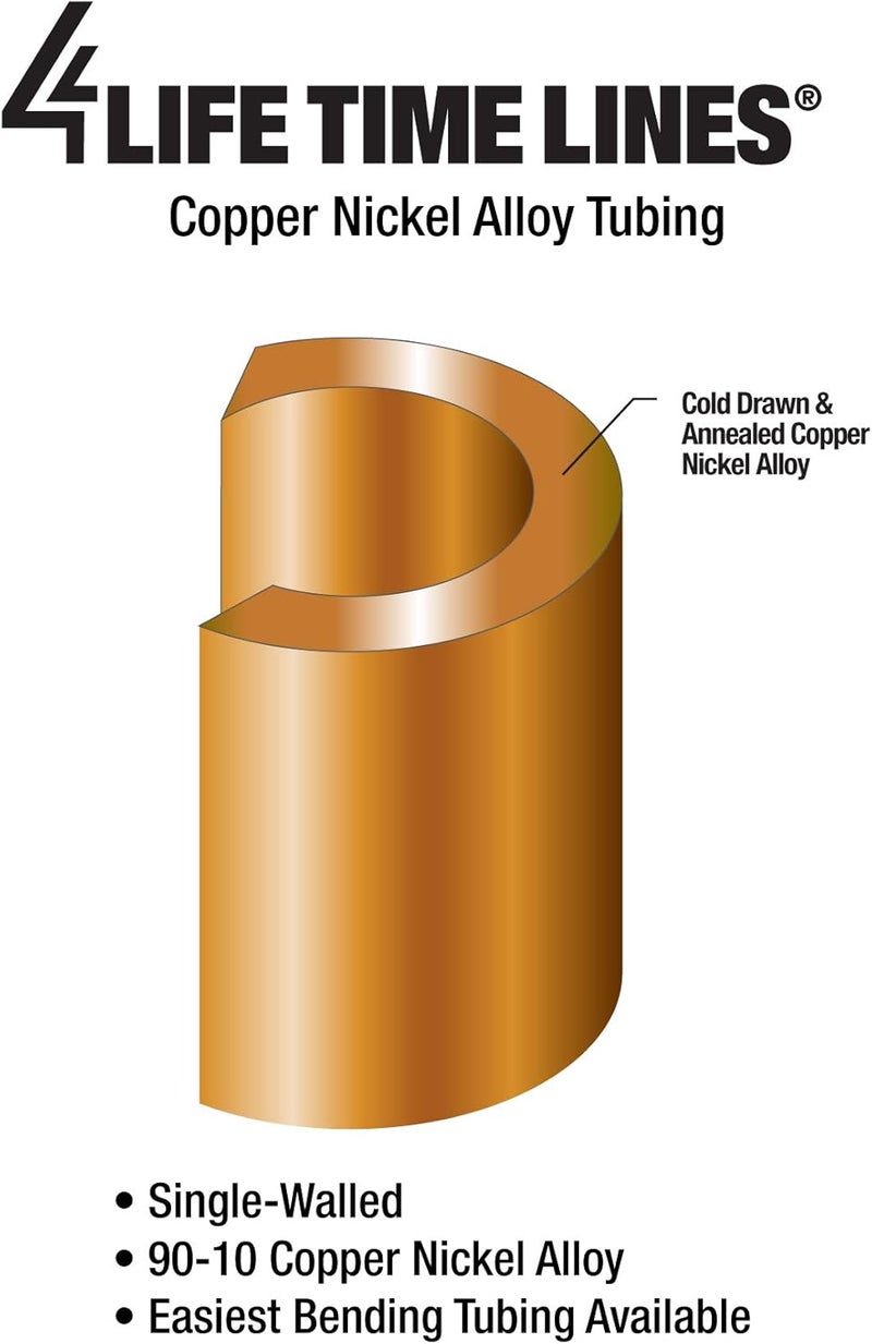 4LIFETIMELINES 5/16" Copper Nickel Roll/Coil of Fuel or Transmission Line - 25 ft. - Image 4