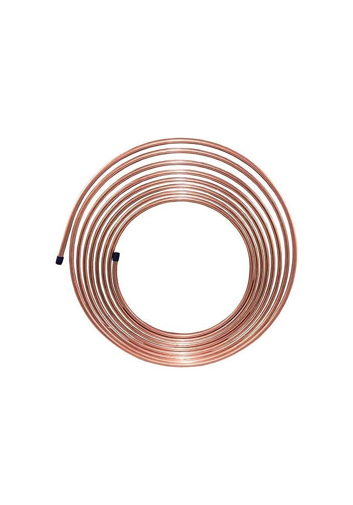 4LIFETIMELINES 5/16" Copper Nickel Roll/Coil of Fuel or Transmission Line - 25 ft. - Image 1