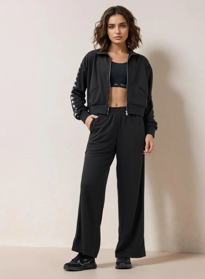 Kappa Kappa Women Side Tape Print Track Pants