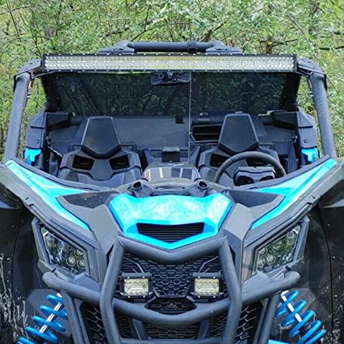 DaSen Roof Windshield Light Bar Mounting Brackets for 42" LED Light Bar Compatible with Can-am Maverick X3 MAX DS RS MR Turbo R 2017-2025 - Image 4