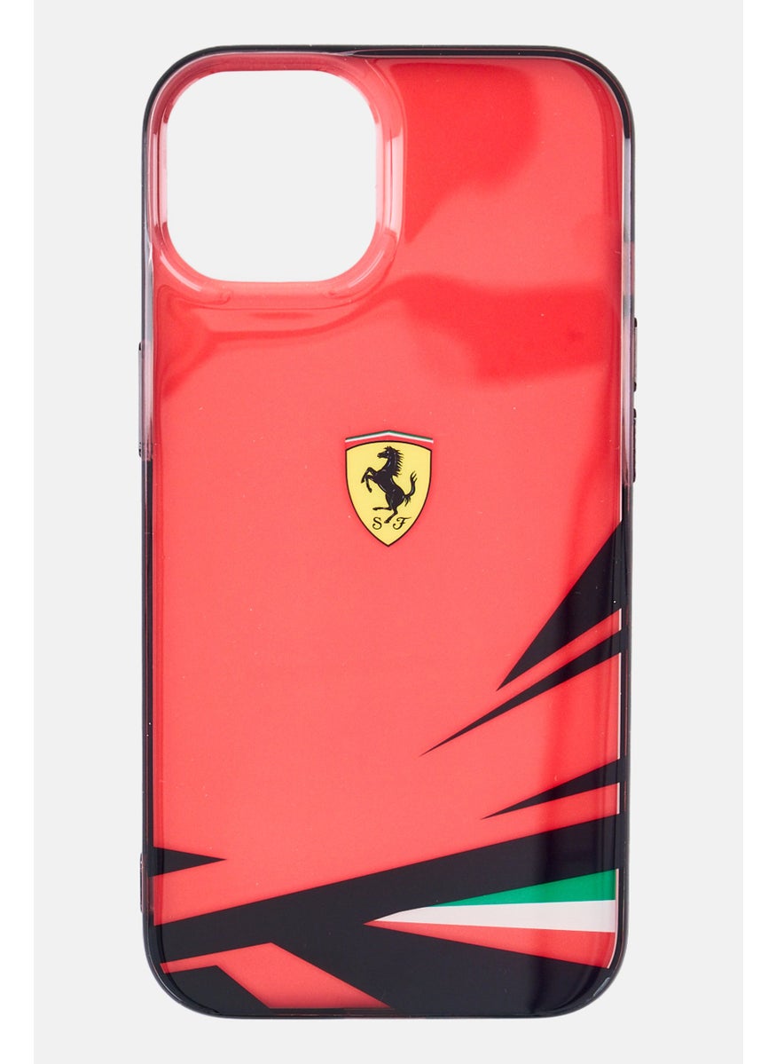 Scuderia Ferrari - Iphone 14 TPU Double Layer Print Band Logo Protective Case - Image 1