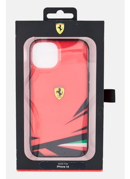Scuderia Ferrari Iphone 14 TPU Double Layer Print Band Logo Protective Case  - Image 1