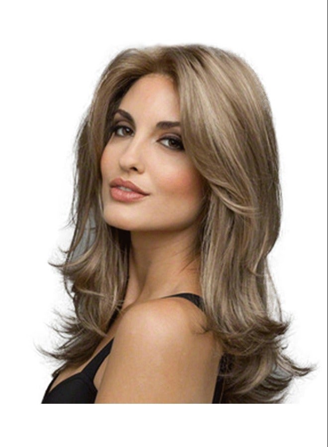 Long Curly Hair chemical Fiber Wig - Image 1