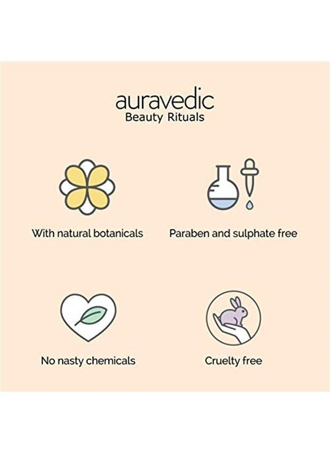 Auravedic - Kumkumadi Skin Brightening Gel - A perfect way to start your day. Revive dull skin with natural kumkumadi and manjistha extracts 100 gms - Image 1