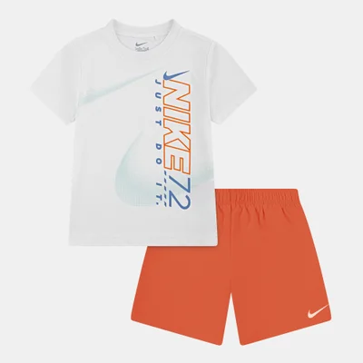 Nike Kids' Rhythm Dri-FIT Mesh T-Shirt and Shorts Set