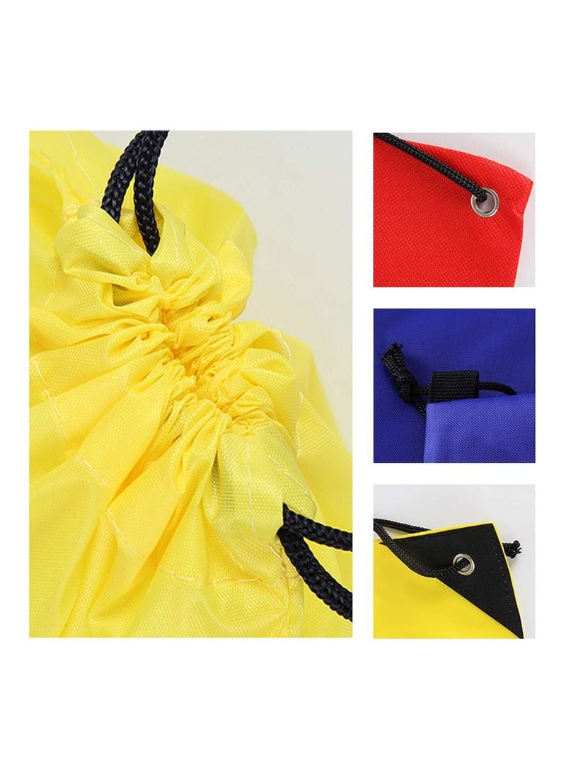 Excefore Drawstring Bags, 10 Pack Waterproof Running Backpacks for Beach Party Outdoor Travel Sport Hiking Climbing Swimming, Durable Multiple Colors Gift Bags for School Children - Image 4