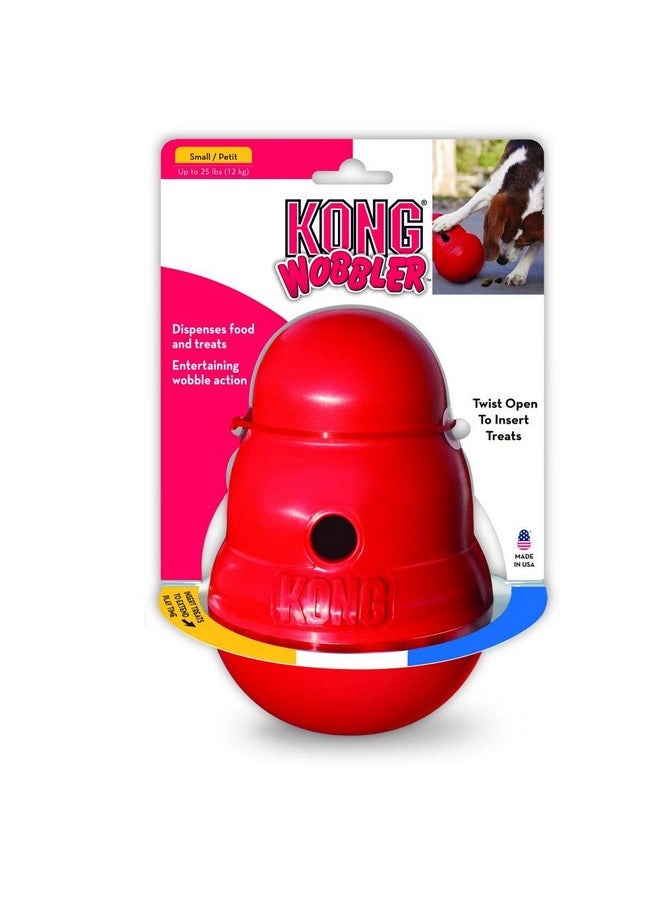 كونج لعبة كونغ ووبلير التفاعلية للكلاب لتوزيع المكافآت - وحدة تغذية بطيئة للكلاب لتناول طعام صحي - للكلاب المتوسطة/الصغيرة - Image 2