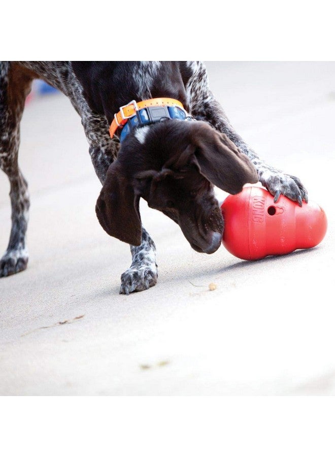 كونج لعبة كونغ ووبلير التفاعلية للكلاب لتوزيع المكافآت - وحدة تغذية بطيئة للكلاب لتناول طعام صحي - للكلاب المتوسطة/الصغيرة - Image 3