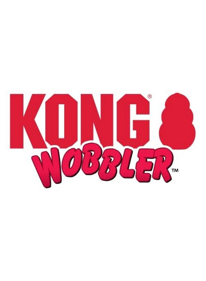 كونج لعبة كونغ ووبلير التفاعلية للكلاب لتوزيع المكافآت - وحدة تغذية بطيئة للكلاب لتناول طعام صحي - للكلاب المتوسطة/الصغيرة - Image 5