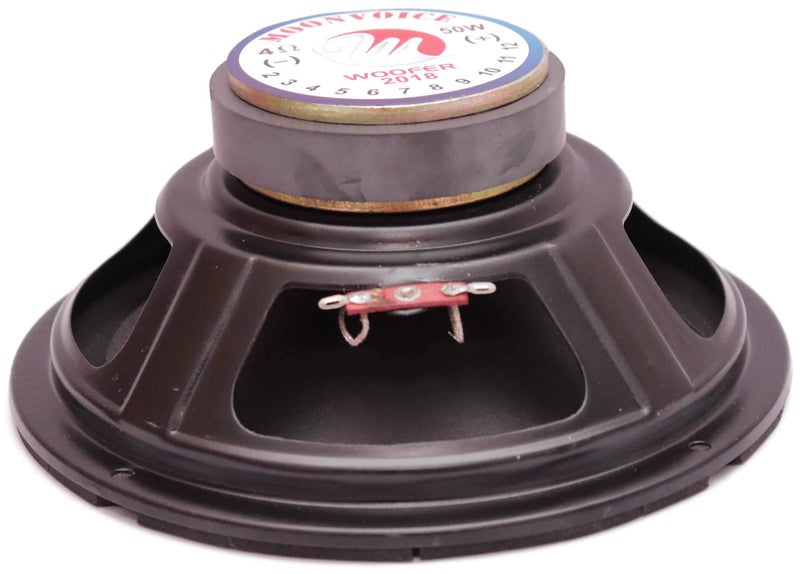 Electronicspices Electronic Spices 8" Inch 50W MAX Black Audio Speaker - Image 4