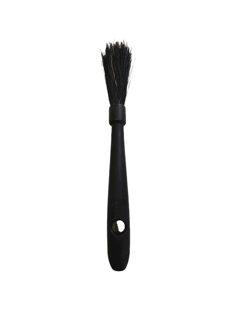Rattleware 7.5" Black Espresso Machine Grinder Brush - Ideal for Home, Cafe, Restaurant Or Hotel - Long Durable Handle Coffee Grinder Cleaning Brush Trusted by Baristas - Image 1