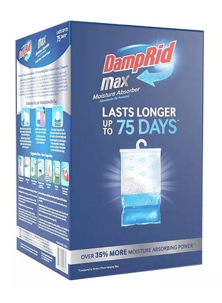 DampRid DAMPRID Hanging Moisture Absorber Fresh Scent - Pack of 4*453 gram total 1.81 kg  - Image 3
