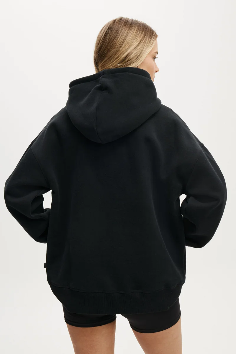 Cotton On  Plush Premium Graphic Hoodie for Women | Best Price UAE