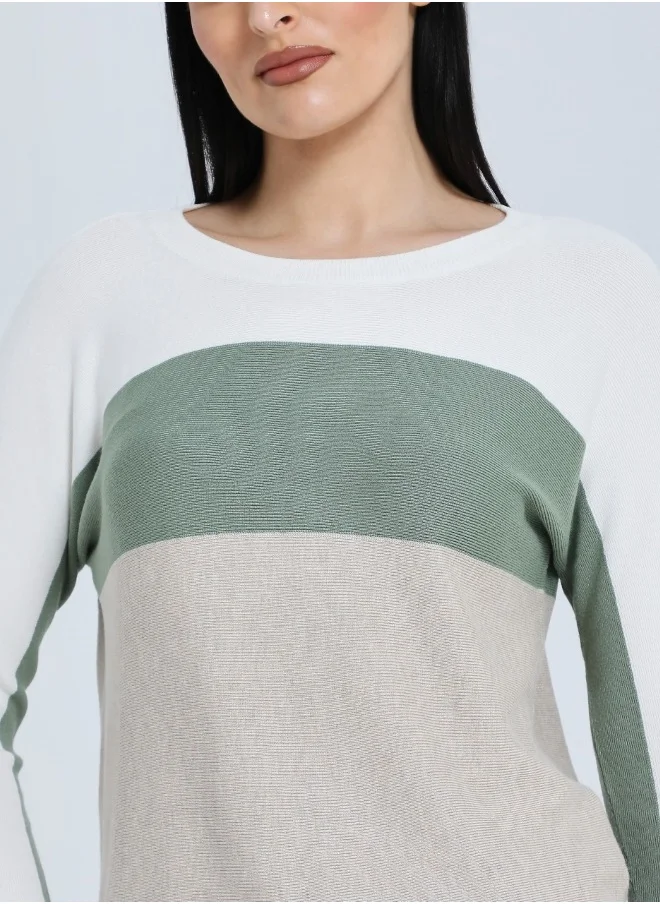 HaILYS Hailys Women's Knitwear , Green