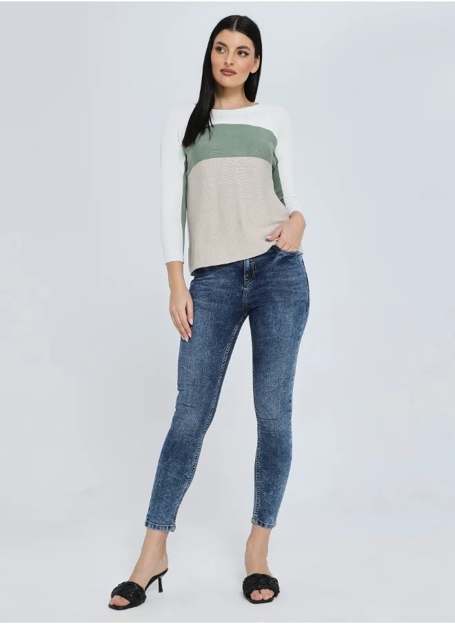 HaILYS Hailys Women's Knitwear , Green