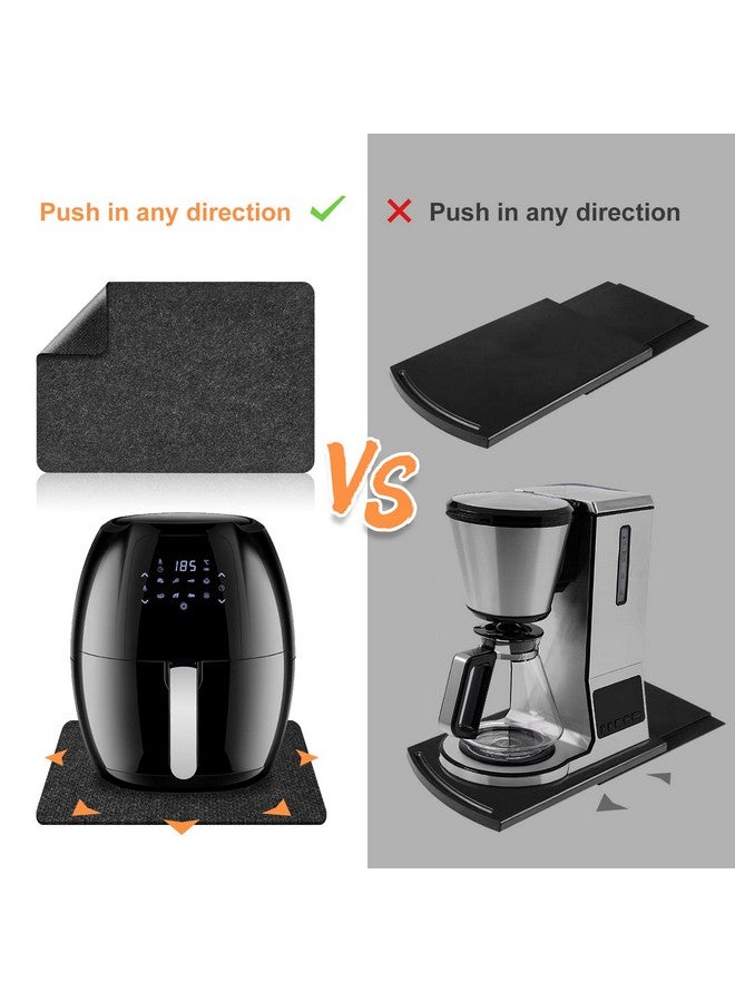 SIUDANGKA SIUDANGKA Heat Resistant Mat for Air Fryer, 2 Pcs Heat Resistant Pad Countertop Protector Mat Coffee Maker Mat for Countertops with Sliding Function for Air Fryer, Blender, Coffee Maker, Toaster - Image 5