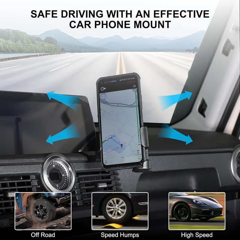 Tumukiw 2 in 1 Center Console Phone Holder - Image 2