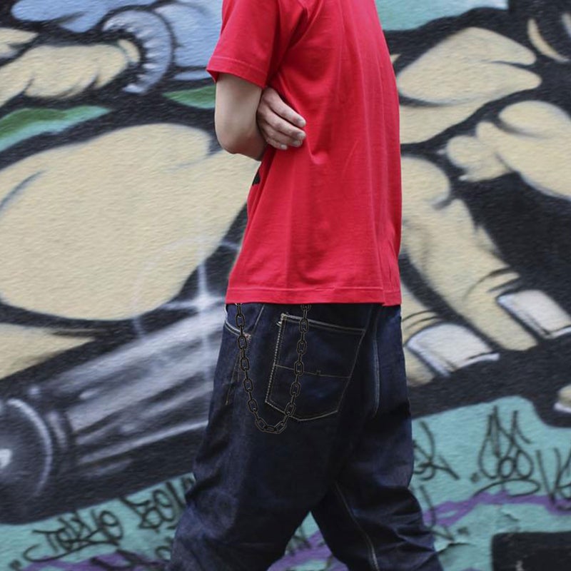 1Pc Jeans Chain Punk Body Chain Pants Chain Belt Chain - Image 3