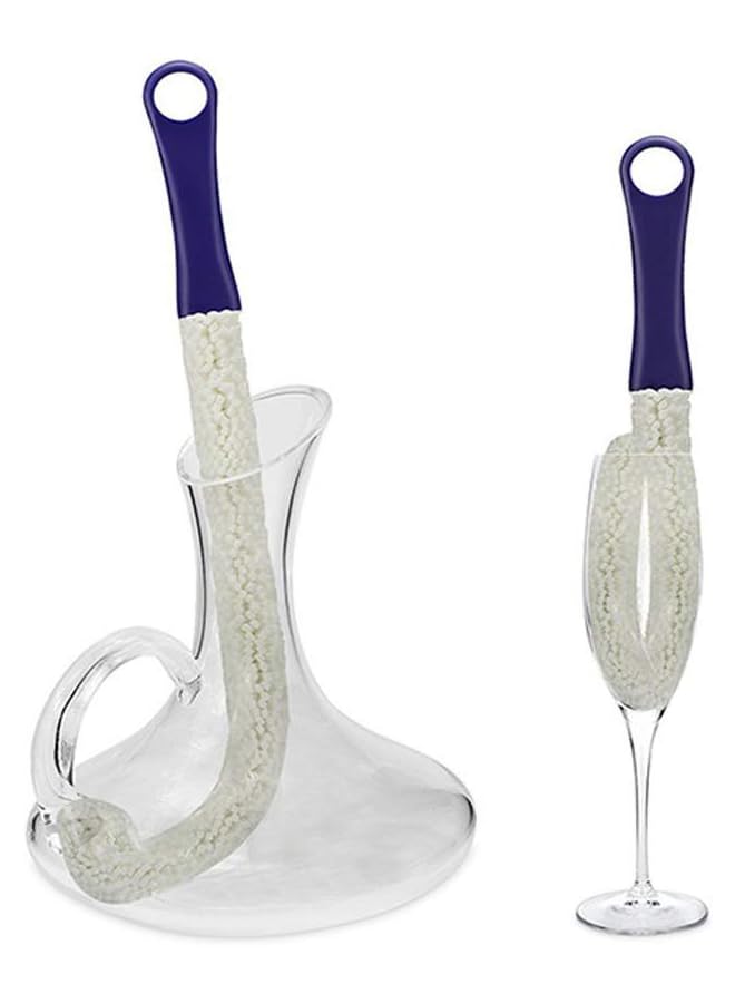 erorex Long Bottle Cleaning Brush Multi Function Flexible Scourer For Decanters Goblets Glasses Cups Household Cleaner Tools - Image 2