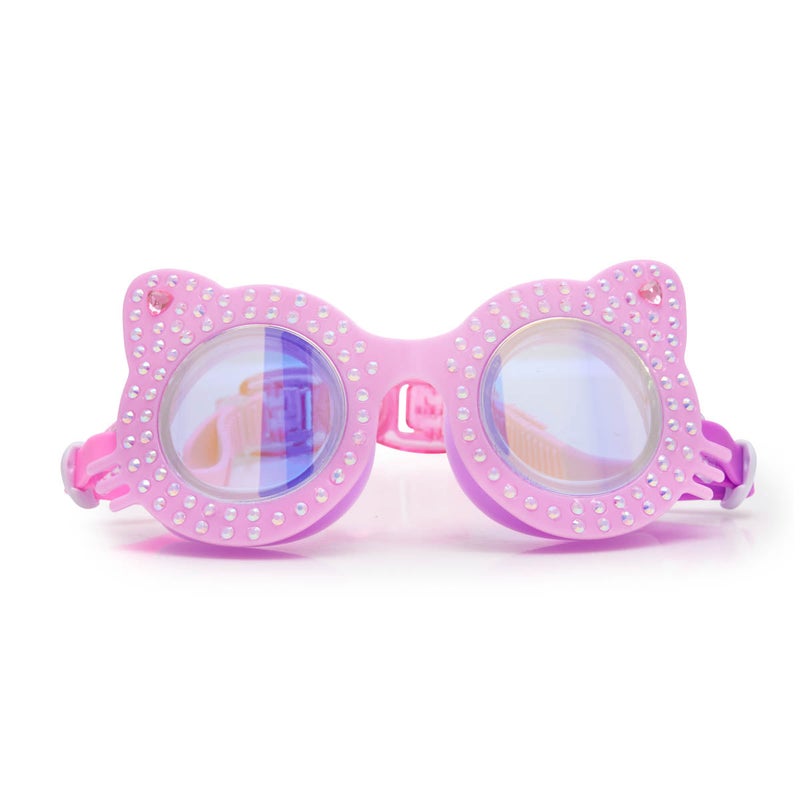 Bling2O Paw Print Kitten Swim Goggles (Pink) - Image 1