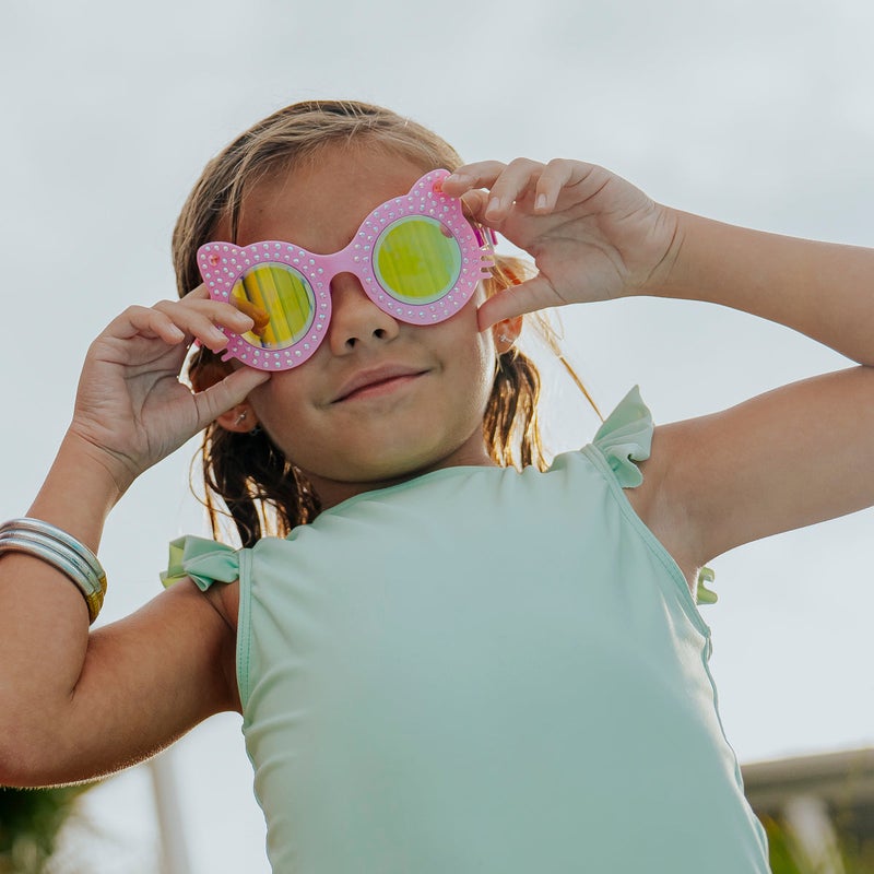 Bling2O Paw Print Kitten Swim Goggles (Pink) - Image 4