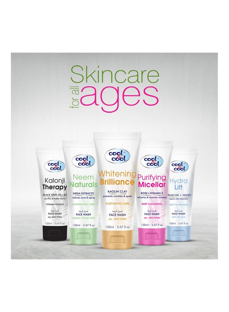 كول اند كول غسول الوجه Cool & Cool Whitening Brilliance ، 150 مل × 2 - Image 5