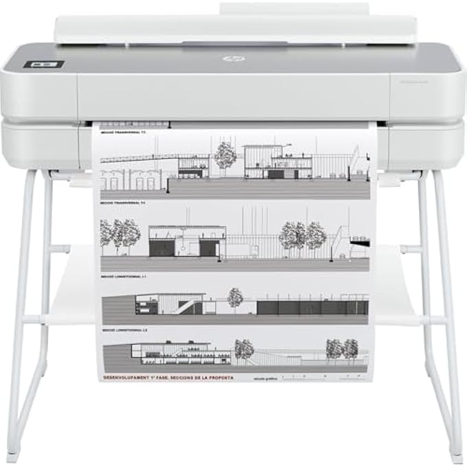 DESIGNJET LARGE FORMAT PRINTER STUDIO 24-INCH STEEL FINISH (A1/A2/A3/A4) INKJET COLOR PLOTTER/PRINTER WI-FI, 2400 X 1200 DPI (2 YEARS WARRANTY) - Image 2