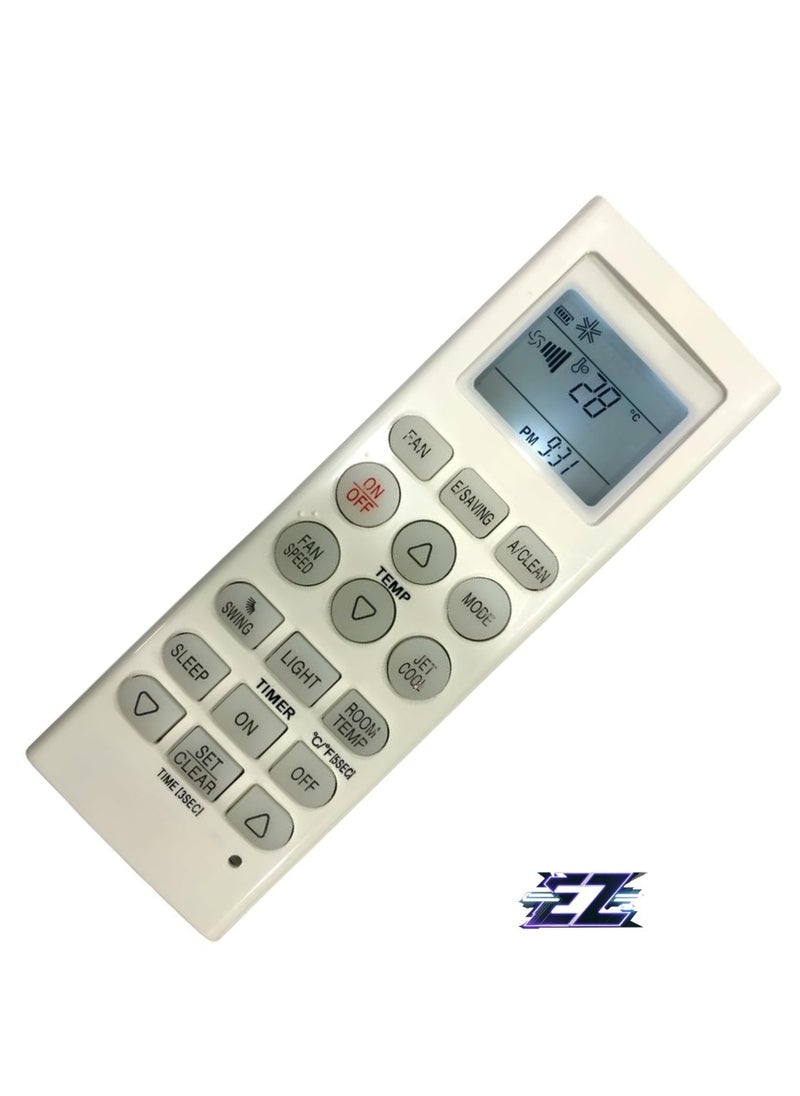 ELTRAZONE - AC Remote No. 36F (with Backlight), Compatible/Replacement for LG AC Remote Control – Exact Match for LG Air Conditioners – Features Backlight for Easy Use, Full Functionality Restored - Image 1