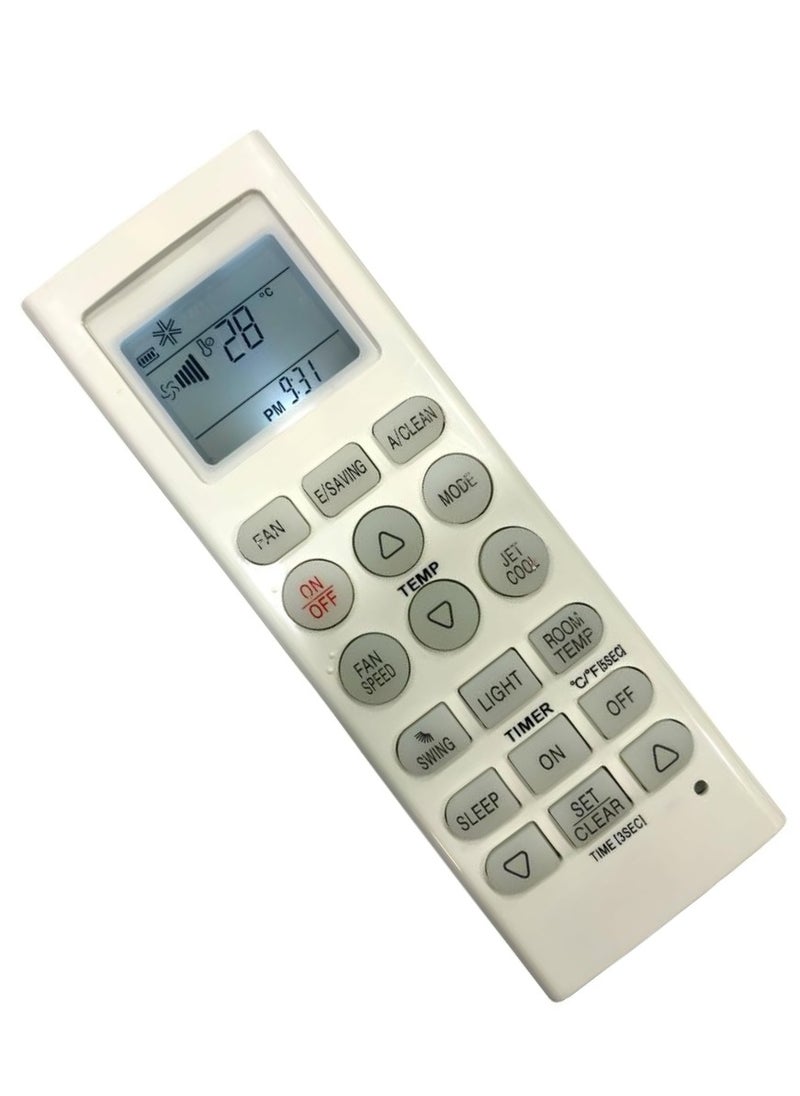 ELTRAZONE - AC Remote No. 36F (with Backlight), Compatible/Replacement for LG AC Remote Control – Exact Match for LG Air Conditioners – Features Backlight for Easy Use, Full Functionality Restored - Image 1