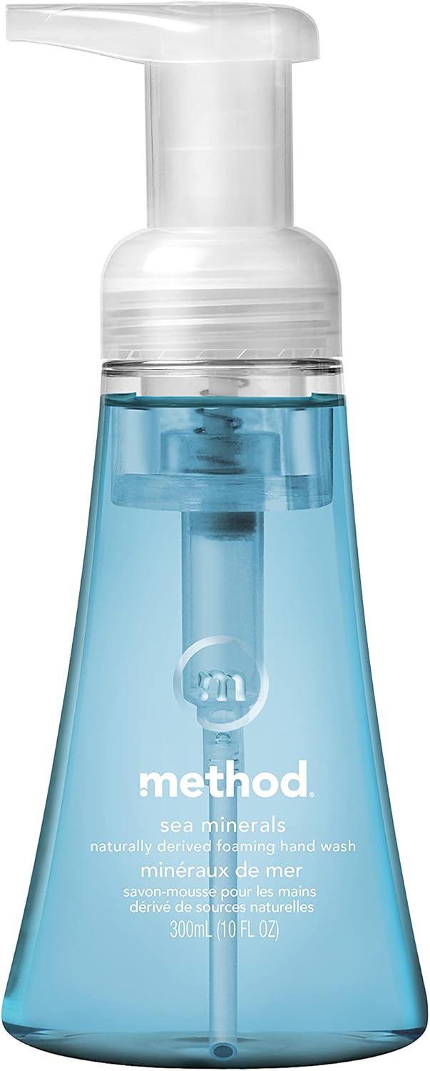 Method Foaming Hand Soap Sea MineralsBiodegradable Formula 10 Fl Oz Pack of 1