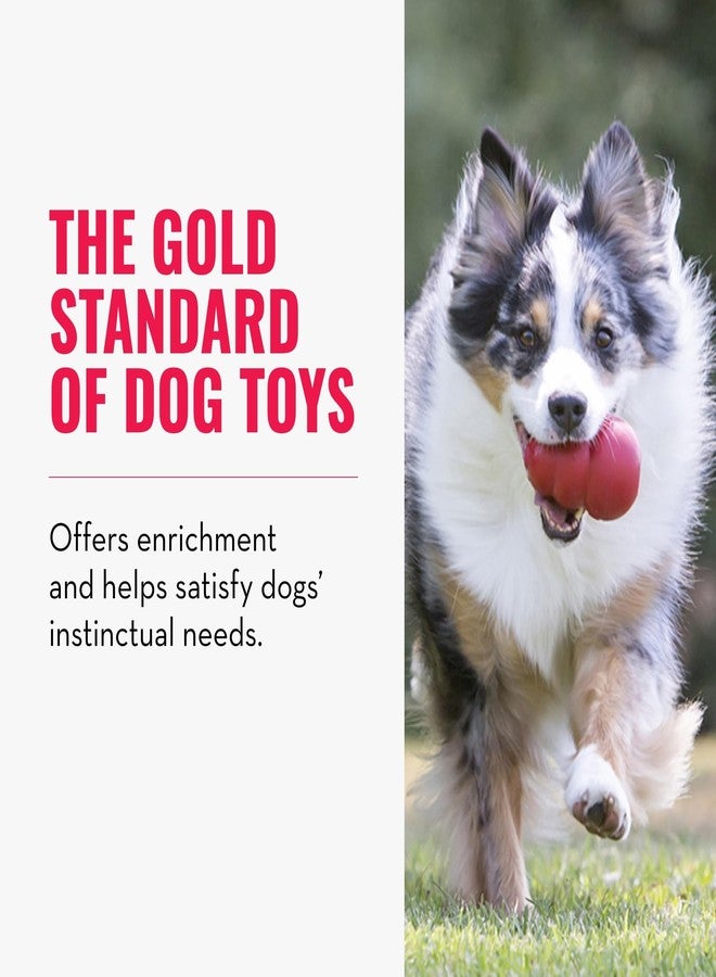 KONG Classic Stuffable Dog Toy - Fetch & Chew Toy for Dogs - Treat-Filling Capabilities & Erratic Bounce for Extended Play Time - Durable Natural Rubber Material - for Small Dogs (Pack of 2) - Image 4