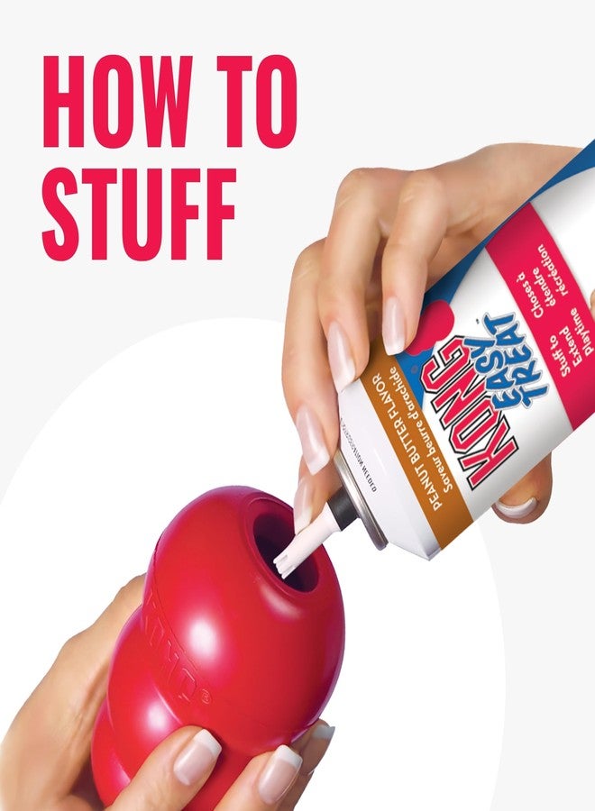 KONG Classic Stuffable Dog Toy - Fetch & Chew Toy for Dogs - Treat-Filling Capabilities & Erratic Bounce for Extended Play Time - Durable Natural Rubber Material - for Small Dogs (Pack of 2) - Image 5