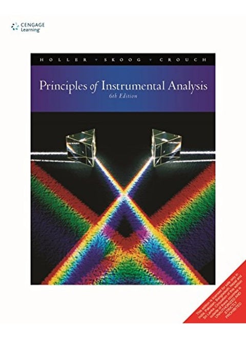 Principles of Instrumental Analysis, 6th Edition