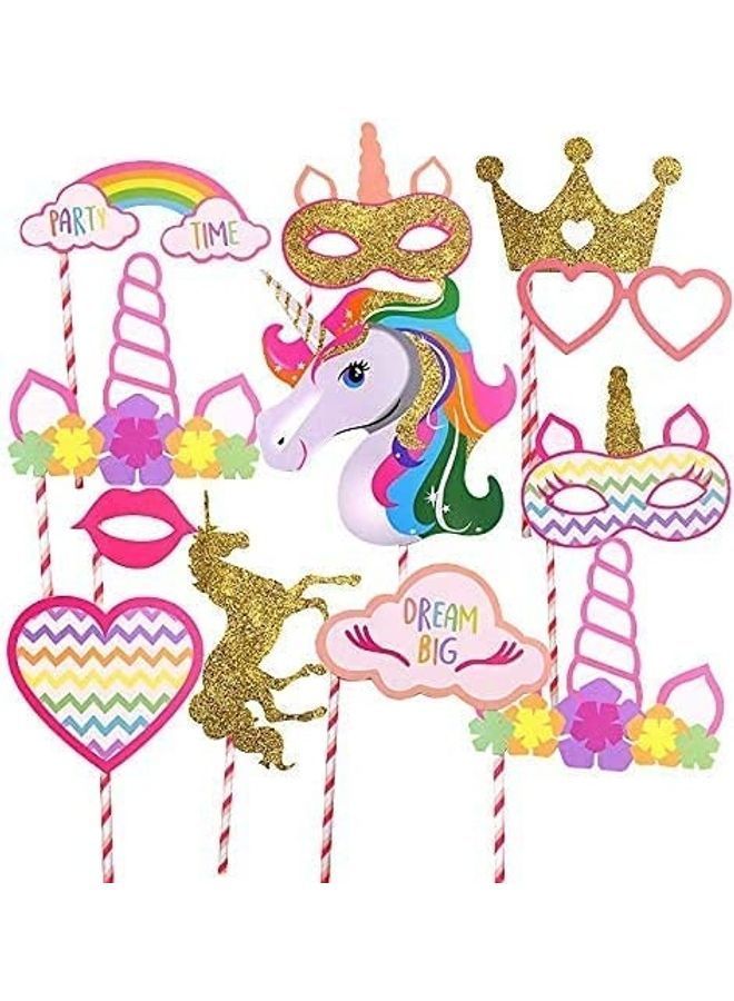 NIBEMINENT 12 Piece Party Props Set - Image 1