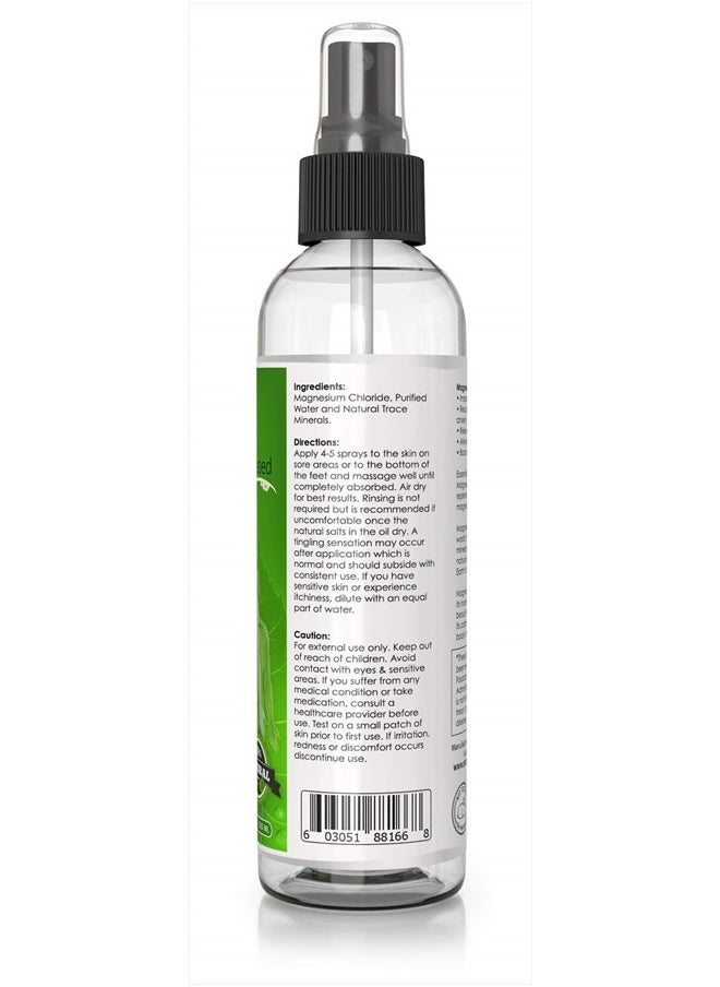 essentiallybased Magnesium Oil Spray - Large 12oz Size - Extra Strength - 100% Pure for Less Sting - Less Itch - Essential Mineral Source - Made in USA  - Image 2