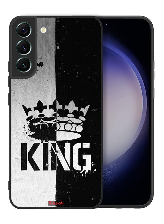 Tolwak Samsung Galaxy S22 5G Protective Case Cover King Vintage - Image 2
