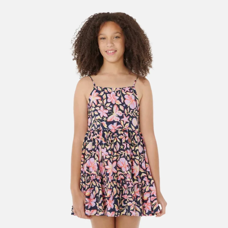 Rip Curl Sunset Skies Tier Dress - Kids