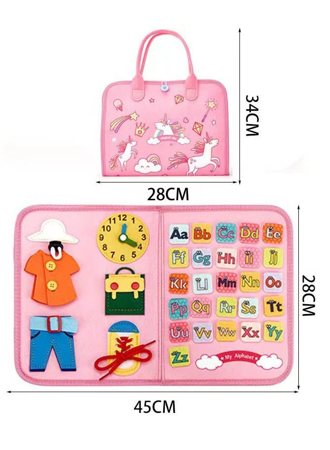 INSENSE Montessori Puzzle Learning Board – Educational Toy for Early Childhood Development, Ideal for Children Aged 3 and Above - Image 3