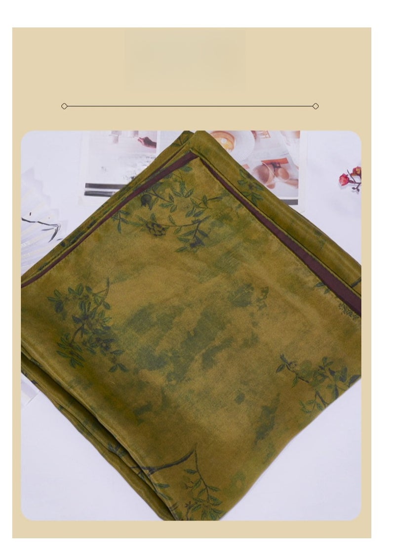 Generic New Chinese Style Fragrant Cloud Gauze Scarf  - Image 5