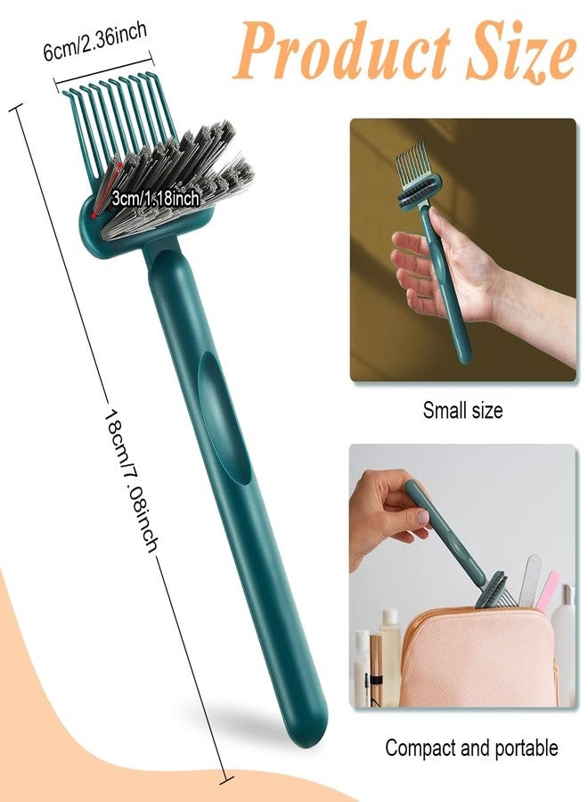 ZOMBULA Hair Comb Cleaner Brush Hair Brush Cleaning Tool Cleaner 2-in-1 Tangled Hair Remover Tool for Removing Hair Dust, Home or Salon Use - Image 3