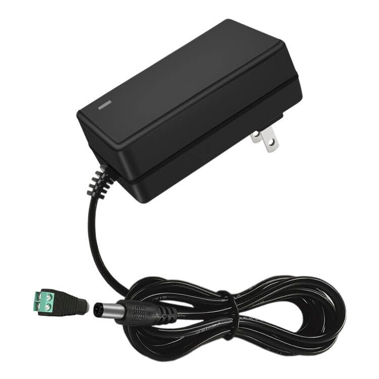 MTYTOT محول طاقة MTYTOT 24V 2A DC مزود طاقة 24W محول AC/DC 100-240V AC إلى DC 24 فولت 2 أمبير محول طاقة مع قابس أمريكي 5.5 مم × 2.5 مم لإضاءة شريط LED DC24V وكاميرا CCTV وطابعة ثلاثية الأبعاد - Image 2