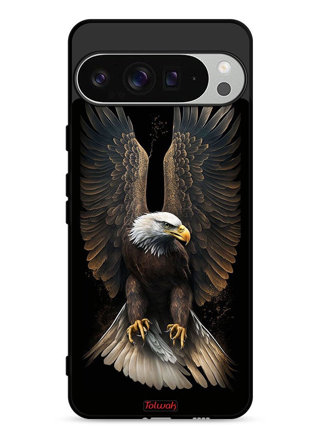 Tolwak Google Pixel 9 Pro XL Protective Case Cover Eagle Spread Wings  - Image 1