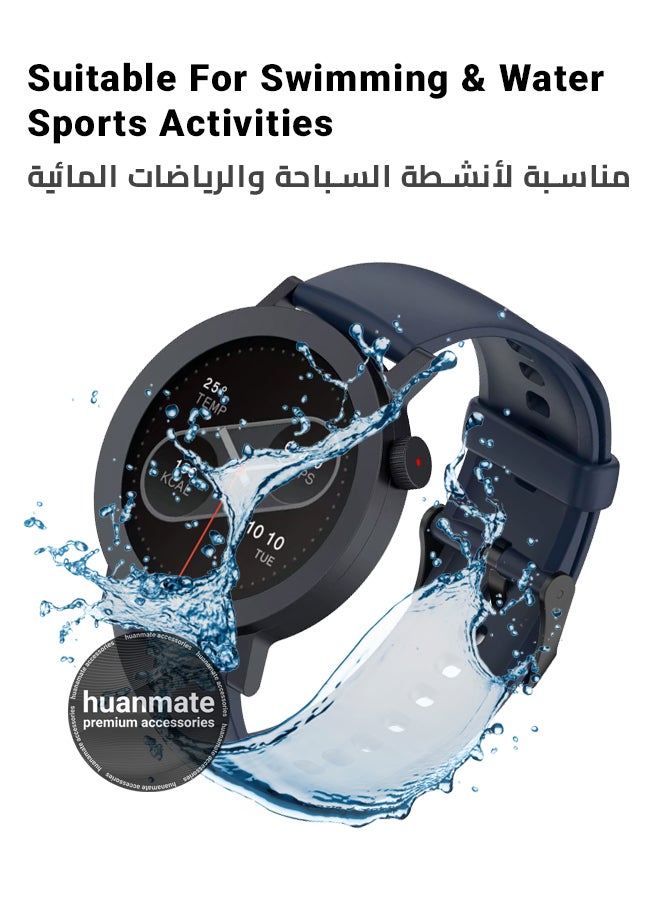 Nothing CMF Watch Pro 2 Soft Silicone Replacement Strap - High Quality, Lightweight, Stylish & Durable - Easy Installation - Replacement Strap for Nothing CMF Watch Pro 2
