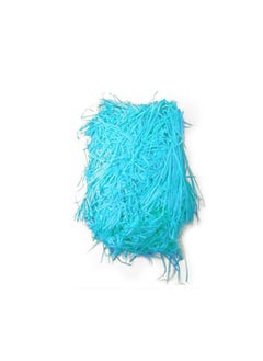 PARTY FUN Shredded Paper 100Grm/Bag Light Blue Clr.  - Image 1