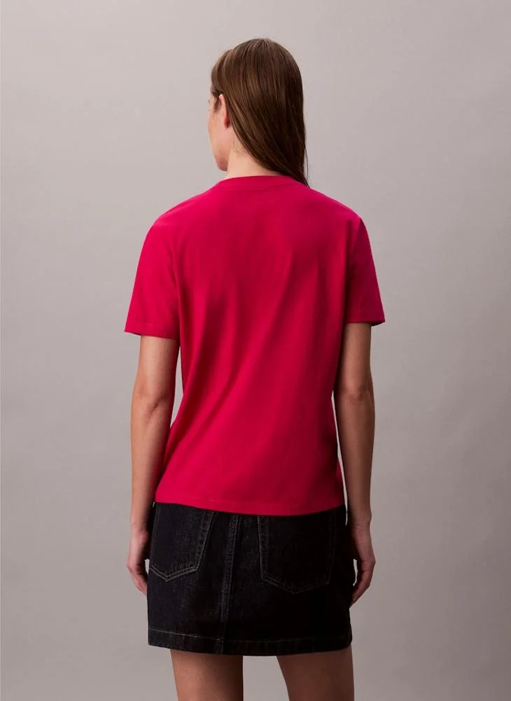 Calvin Klein Jeans Graphic Crew Neck T-Shirt