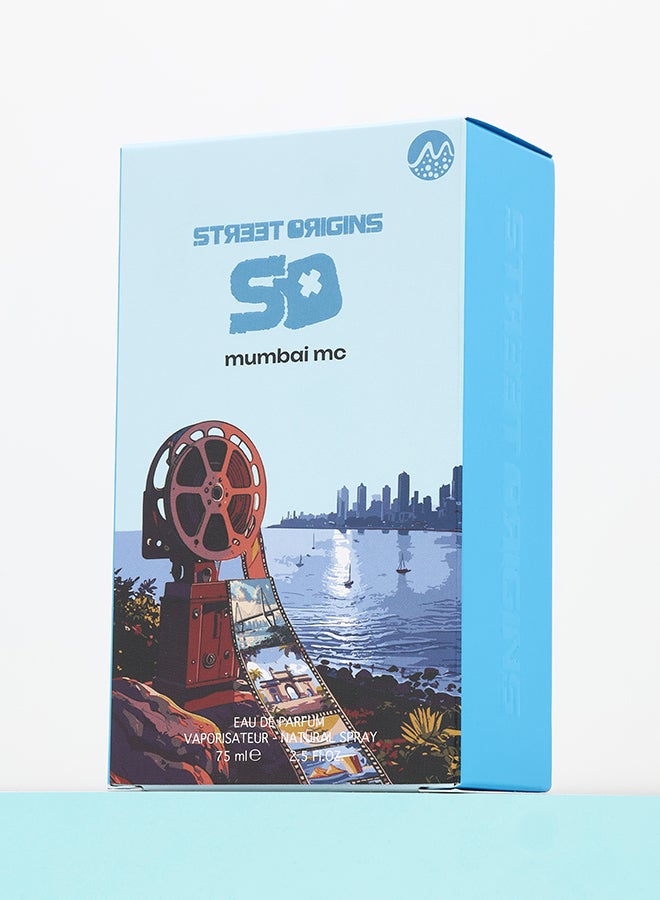 STREET ORIGINS Mumbai Mc (Mars) Eau De Parfum For Him, 75Ml - Image 5