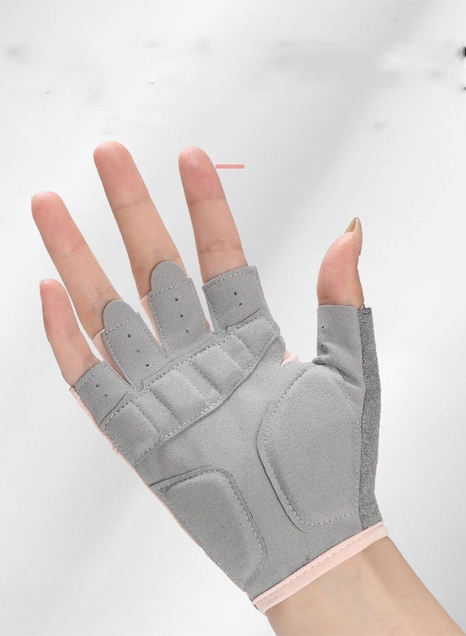 CAMPANAS Weight Lifting Gloves Gym Hand Gloves with Anti-Skid Wear-Resistant Breathable Exercise Gloves for Cross Training Workout Cycling Daily Use - Image 4