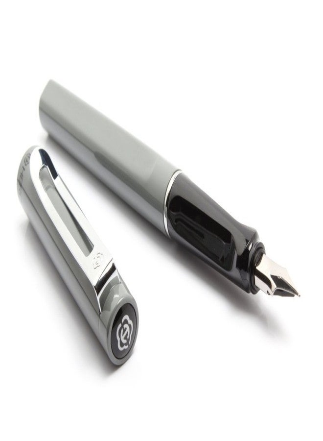 Abaj Original Hero 1515 Model Grey Fountain Pen Special Gift Item - Image 3