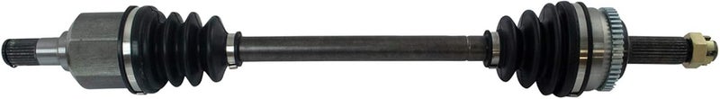 TRQ Front Left CV Axle Shaft Assembly Neoprene Boots Compatible with 2007-2010 Hyundai Elantra - Image 2