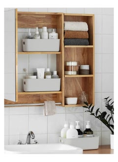 Arabest Small Storage Bin, Durable Storage Basket Cabinet Organizer, Pack of 8  - Image 3
